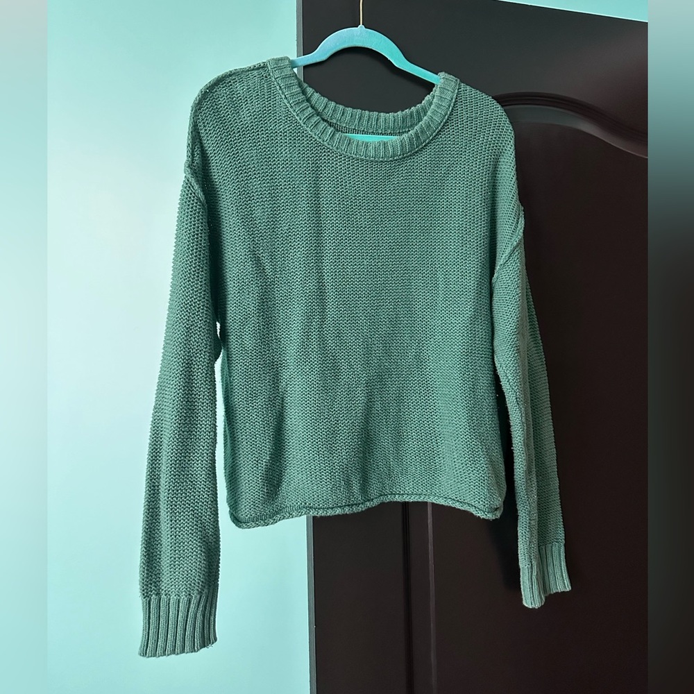 American Eagle Green Oversized Sweater (PRICE NEGOTIABLE) Size Small